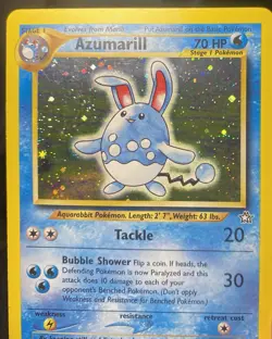 Azumarill 2/111 2000 Pokemon Neo Genesis Holo - Image 3