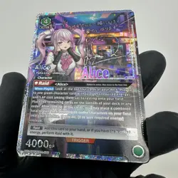 Alice (070) (SR**) - UE14BT: GODDESS OF VICTORY: NIKKE (UE14BT) - Mint Unplayed - Image 2