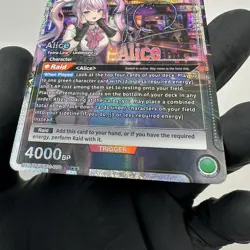 Alice (070) (SR**) - UE14BT: GODDESS OF VICTORY: NIKKE (UE14BT) - Mint Unplayed - Image 4