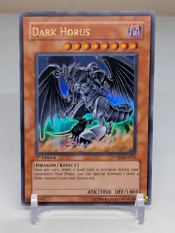Dark Horus PTDN-EN016 First Edition Ultra Rare Holo Phantom Of Darkness LP - Image 1