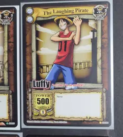 2005-2006 One Piece CCG Luffy Card Lot CH009 CH030 CH060 CH084 Near Mint - Image 3