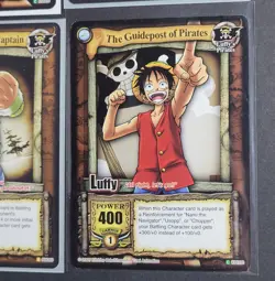 2005-2006 One Piece CCG Luffy Card Lot CH009 CH030 CH060 CH084 Near Mint - Image 5