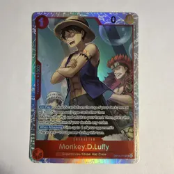 Monkey.D.Luffy Foil OP14-013 The Azure Sea's Seven One Piece - Image 1