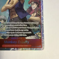 Monkey.D.Luffy Foil OP14-013 The Azure Sea's Seven One Piece - Image 4
