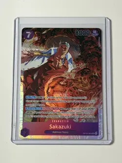 Sakazuki OP16-065 Super Rare SR One Piece The Time Of Battle - Image 1