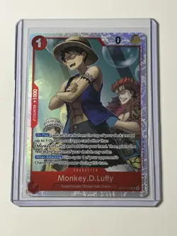 Monkey.D.Luffy OP14-013 The Azure Sea's Seven Foil One Piece - Image 1