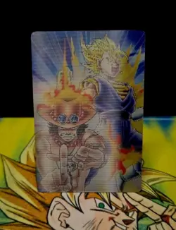Jump 40th Anniversary Dragon Ball One Piece 3D, Vegito and Ace Bandai 2008 - Image 1