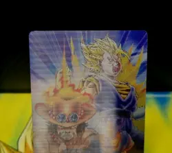 Jump 40th Anniversary Dragon Ball One Piece 3D, Vegito and Ace Bandai 2008 - Image 2