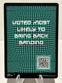 Dinosaur Token 9 T Outlaws of Thunder Junction NM MTG - Image 2