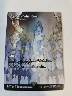 MTG - Crystal of Altar Cave Showcase - Final Fantasy Through the Ages - Image 1