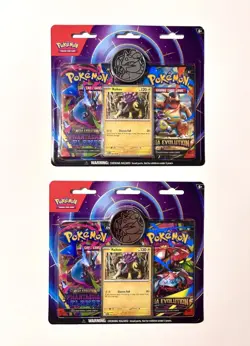 Pokemon Mega Evolution & Phantasmal Flames 2-Pack Blister Sealed: Lot of 2 - Image 1