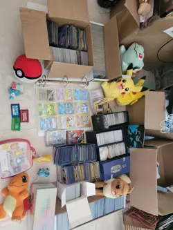 Huge Pokemon Lot, Vintage Pokemon, Modern Pokemon, Binder, Plushie And GBA games - Image 1