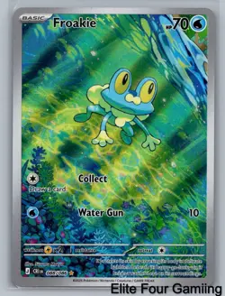 Froakie 088/086 Shiny Rare ME04: Chaos Rising Pokemon Near Mint - Image 1