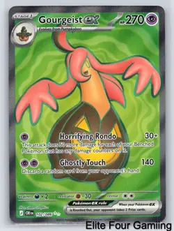 Gourgeist ex 102/086 Ultra Rare ME04: Chaos Rising Pokemon Near Mint - Image 1