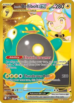 Iono's Bellibolt ex #188 Pokemon Journey Together - Image 1