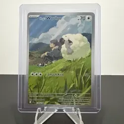 Pokemon TCG Hop's Wooloo Sv09 Journey Together IR Full Art Holo EN 170/159 - Image 1