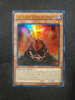 The Black Stone of Legend Legendary Decks II LDK2-ENJ05 Ultra Rare Yugioh Nm - Image 1