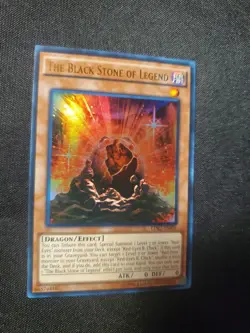 The Black Stone of Legend Legendary Decks II LDK2-ENJ05 Ultra Rare Yugioh Nm - Image 2