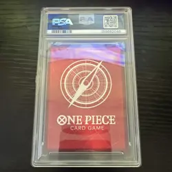 Bandai 2024 One Piece CCG Marco OP08-002 Leader Alt Art Holo PSA 10 EN - Image 2