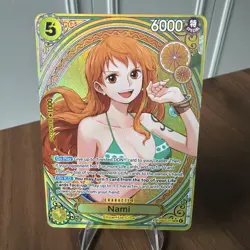 One Piece CCG Nami EB03-053SR* Special Print Art Heroines Edition (Pack Fresh) - Image 1