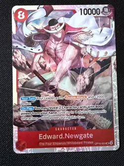 Edward.Newgate OP16-003 One Piece The Time of Battle - NM/M - Image 1