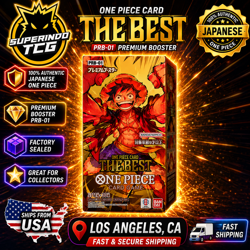 One Piece TCG Japanese Premium Booster -The Best- (PRB01) Booster Box - Image 1