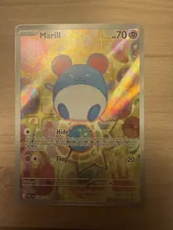 Pokemon Marill 232/217 Illustration Rare Full Art Holo Ascended Heroes NM/M - Image 2