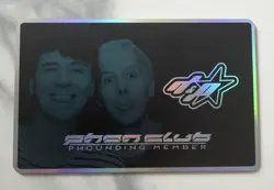 Dan & Phil Phan Club Patreon Phounding Member Card D&P Hard Launch Fan Club NEW - Image 2