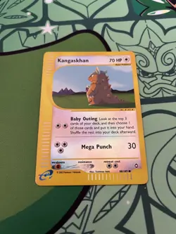 Reverse Holo Kangaskhan Aquapolis Set Pokemon Card 88/147 Vintage WOTC - Image 1