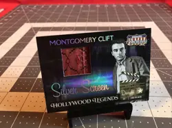 2008 Donruss Americana Montgomery Clift Authentic Swatch Card 037/100 - Image 1