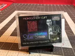 2008 Donruss Americana Montgomery Clift Authentic Swatch Card 037/100 - Image 5
