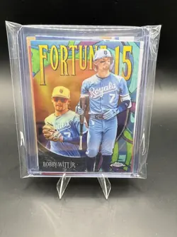Kansas City Royals - Card lot of 10 - Numbered, Bobby Witt Jr, Rookies - Image 1