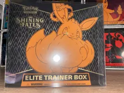 Pokemon TCG Shining Fates Elite Trainer Box ETB Sealed + Protective Case - Image 1