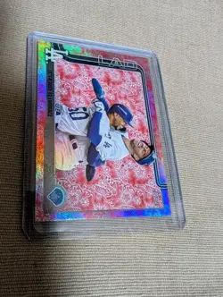 2025 Topps "Two in Blue" Dual Card Mookie Betts & Freddie Freeman Dodgers 2/5 - Image 4
