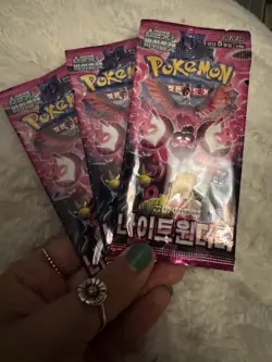 POKEMON trading cards Japanese night wandered SV7 Set Unopened Booster Pack New - Image 1
