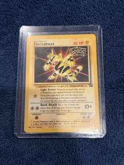 Pokemon TCG Electabuzz Movie Promo 02/53 Black Star Promo 1999 Card - Image 1