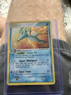 Kingdra 12/109 Team Rocket Returns Stamped Reverse Holo Pokemon TCG Damaged - Image 1