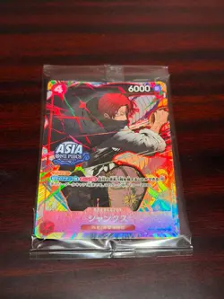 One Piece Card Game JP Shanks OP12-008 Mini Tin PROMO ASIA - Image 1