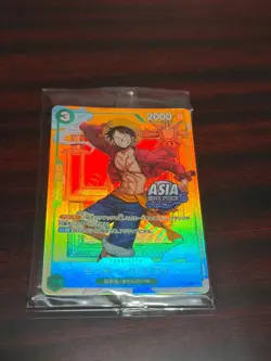 One Piece Card Game JP Monkey D. Luffy P-108 Mini Tin PROMO ASIA - Image 1