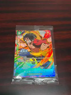 One Piece Card Game JP Monkey D. Luffy P-108 Mini Tin PROMO ASIA - Image 1