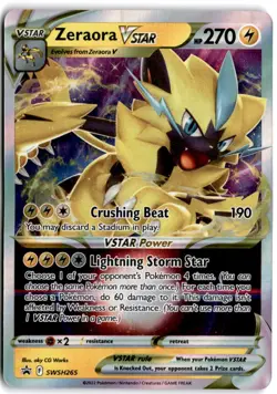 Zeraora VSTAR - Promo SWSH: Sword & Shield Promo Cards SWSH265 NM - Image 1
