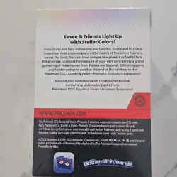 Pokemon TCG Prismatic Evolutions Booster Bundle - 6 Packs, 60 Cards, English - Image 2