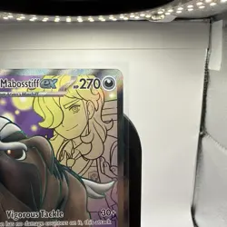 Arven's Mabosstiff ex 218/182 Ultra Rare Destined Rivals Pokemon TCG Card NM - Image 3