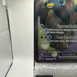 Arven's Mabosstiff ex 218/182 Ultra Rare Destined Rivals Pokemon TCG Card NM - Image 5