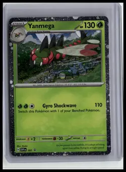 SV: Scarlet & Violet Promo Cards #187 Yanmega Cosmos - Image 1
