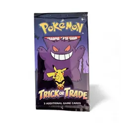Pokemon Card - Trick or Trade - Halloween - 3 Card Booster Pack- Sealed - Image 1