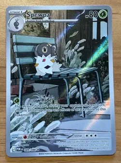 Spewpa 089/088 Pokemon TCG ME03: Perfect Order NM +1 Bonus Card - Image 1