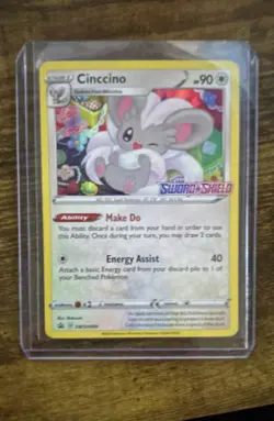 Cinccino - (Prerelease) SWSH009 SWSH: Sword & Shield Promo Cards Holo - Image 1