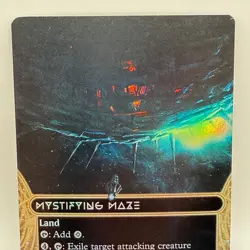 Mystifying Maze 0029 Rare Foil Borderless Foundations MTG Magic Card 2025 - Image 3