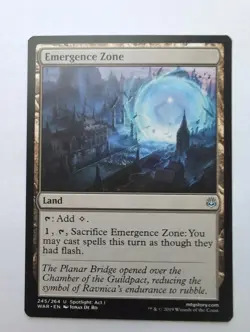 MTG Emergence Zone (WAR) War of the Spark Regular Uncommon 245/264 - Image 1